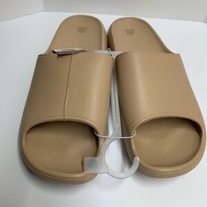 Target Tan Slide Sandals
